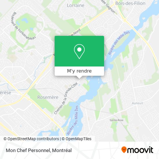 Mon Chef Personnel plan