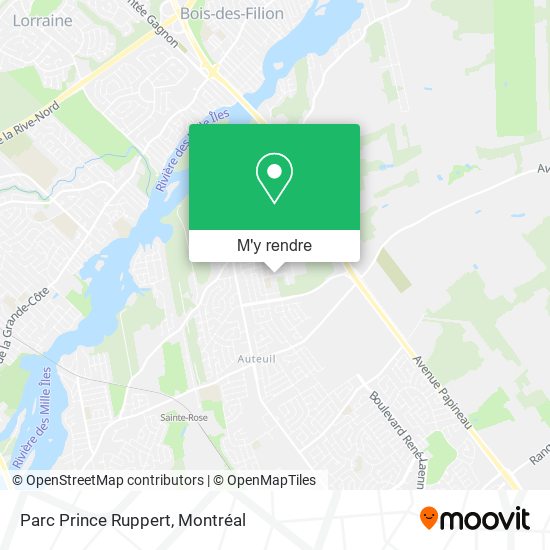 Parc Prince Ruppert plan