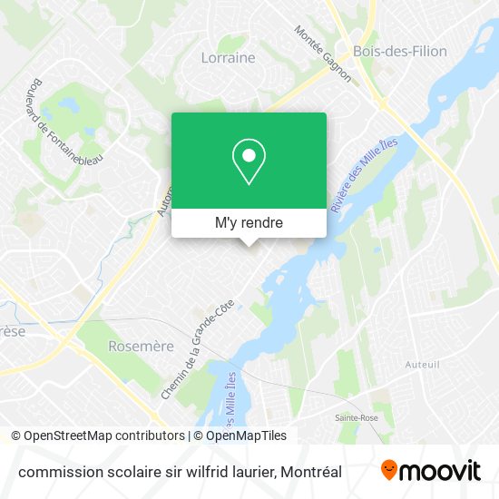 commission scolaire sir wilfrid laurier plan