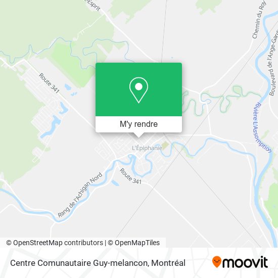 Centre Comunautaire Guy-melancon plan