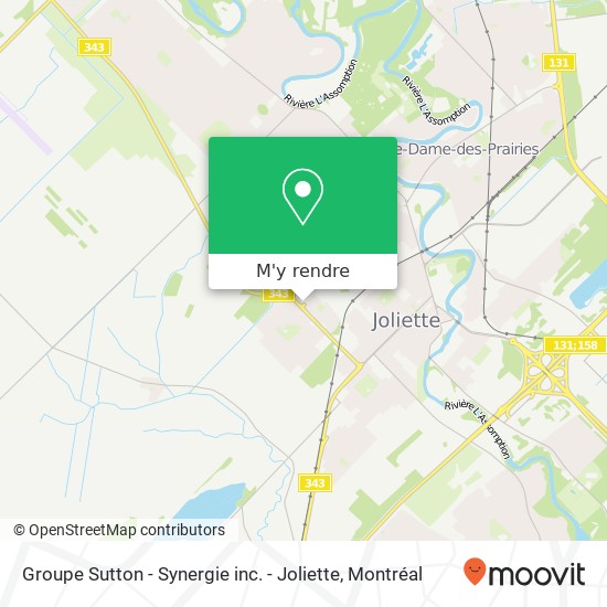 Groupe Sutton - Synergie inc. - Joliette plan