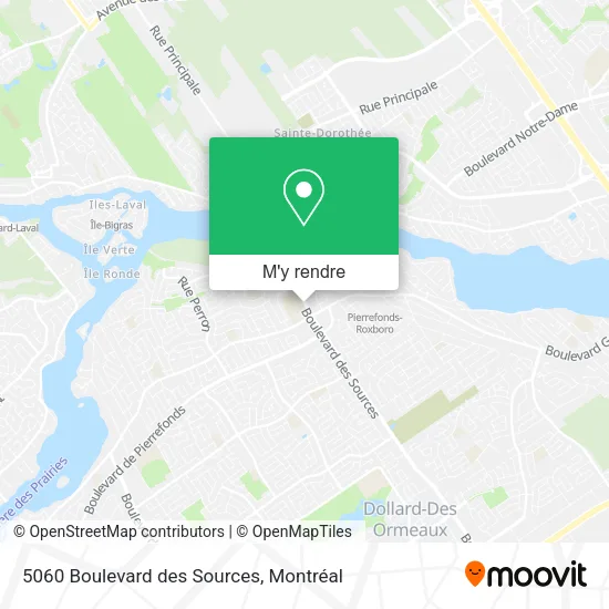 5060 Boulevard des Sources plan