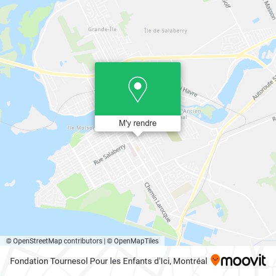 Fondation Tournesol Pour les Enfants d'Ici plan