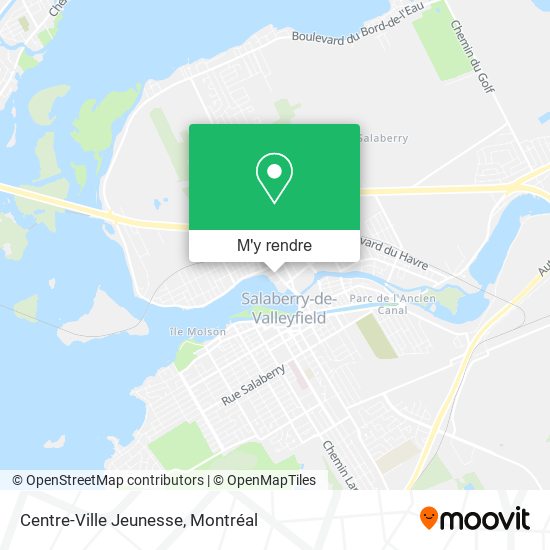 Centre-Ville Jeunesse plan