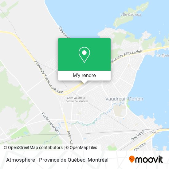 Atmosphere - Province de Québec plan