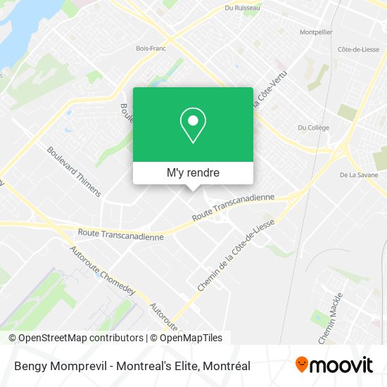 Bengy Momprevil - Montreal's Elite plan