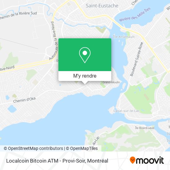 Localcoin Bitcoin ATM - Provi-Soir plan