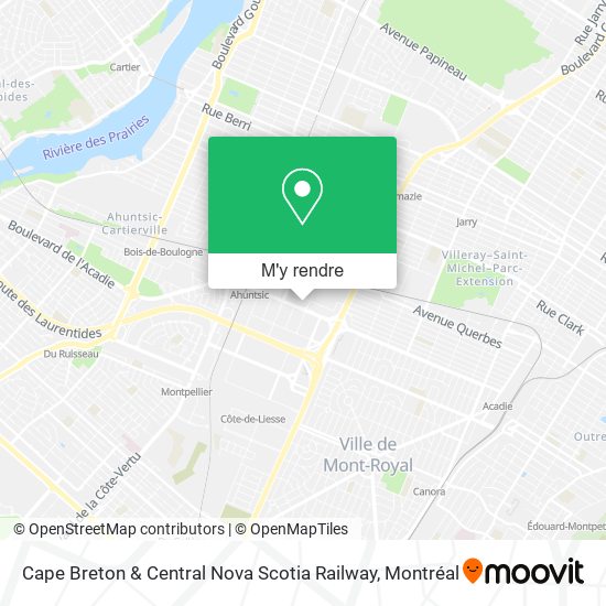 Cape Breton & Central Nova Scotia Railway plan