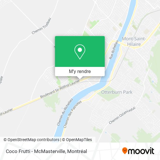 Coco Frutti - McMasterville plan