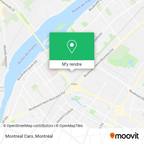 Montreal Cars plan