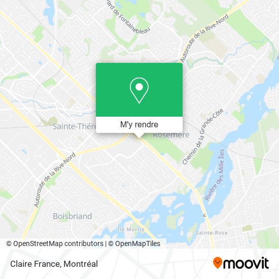 Claire France plan
