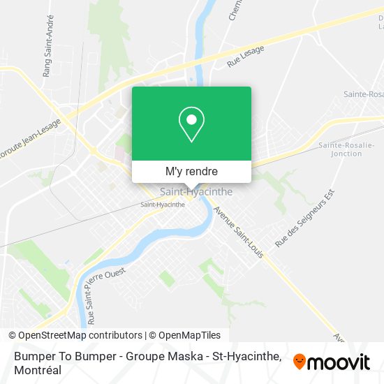 Bumper To Bumper - Groupe Maska - St-Hyacinthe plan