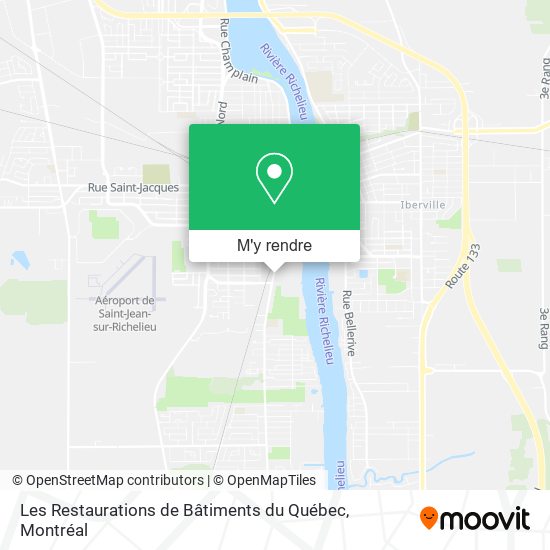 Les Restaurations de Bâtiments du Québec plan