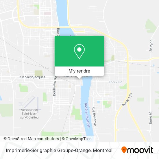 Imprimerie-Sérigraphie Groupe-Orange plan