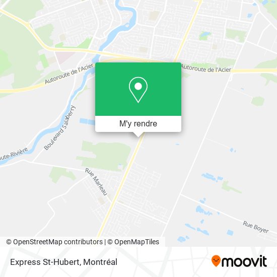 Express St-Hubert plan