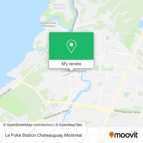 Le Poké Station Chateauguay plan