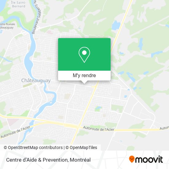 Centre d'Aide & Prevention plan