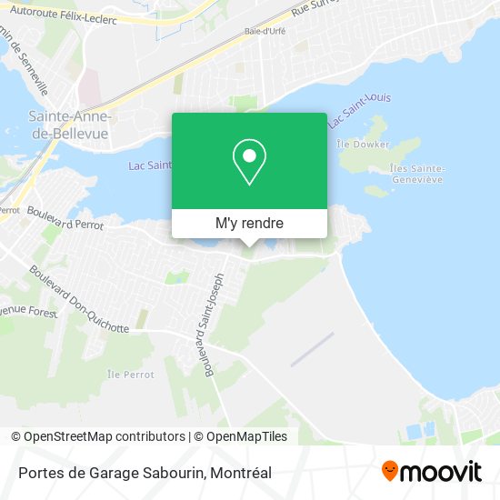 Portes de Garage Sabourin plan