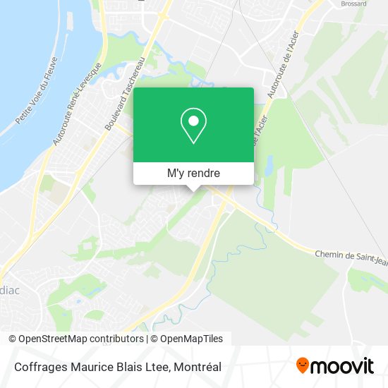 Coffrages Maurice Blais Ltee plan