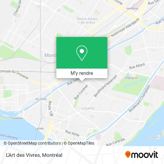 L'Art des Vivres plan