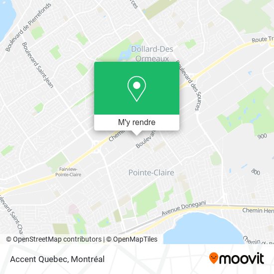 Accent Quebec plan