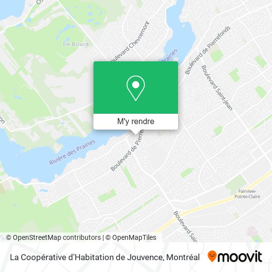 La Coopérative d'Habitation de Jouvence plan