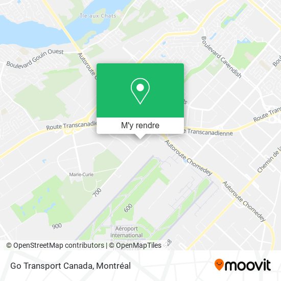 Go Transport Canada plan