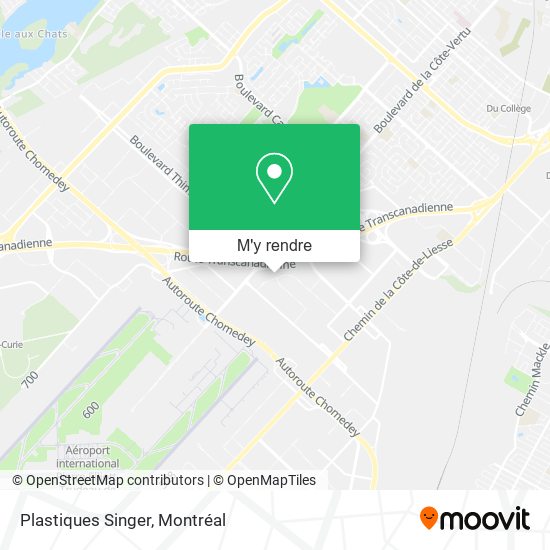 Plastiques Singer plan