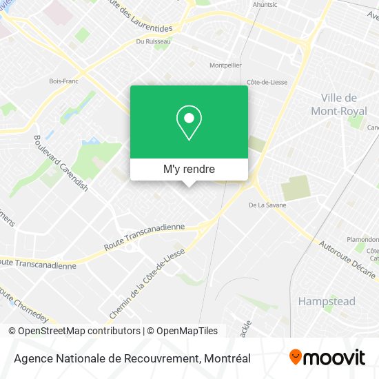 Agence Nationale de Recouvrement plan