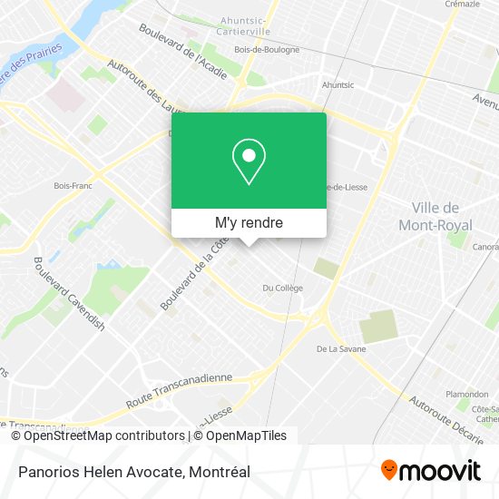 Panorios Helen Avocate plan