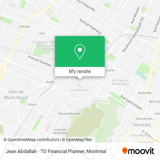Jean Abdallah - TD Financial Planner plan