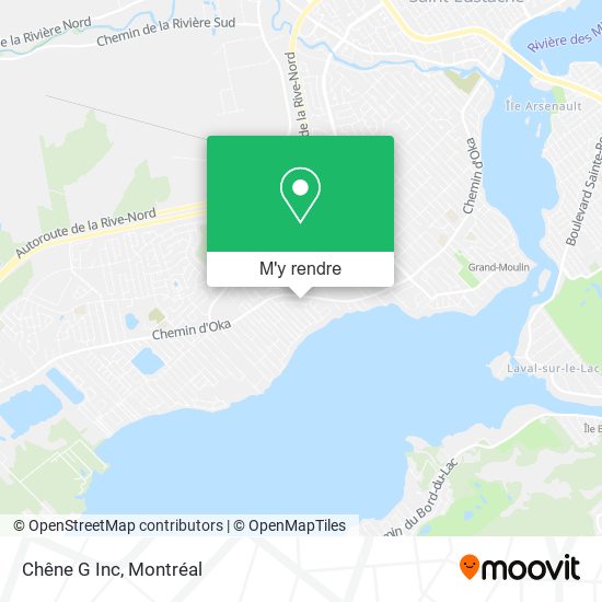 Chêne G Inc plan
