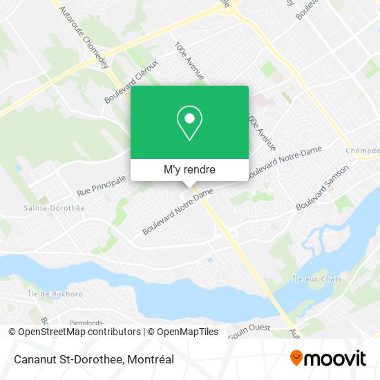 Cananut St-Dorothee plan
