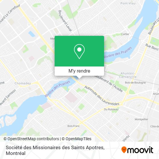 Société des Missionaires des Saints Apotres plan