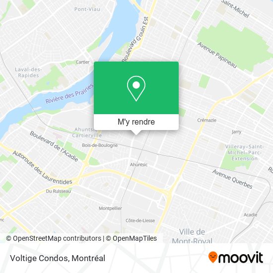 Voltige Condos plan