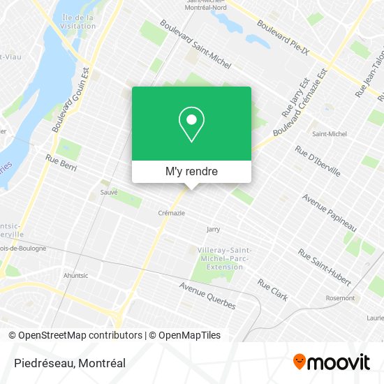 Piedréseau plan