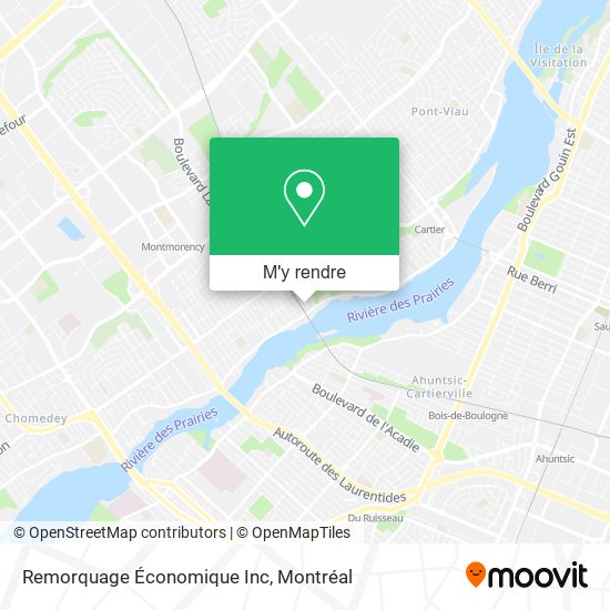 Remorquage Économique Inc plan