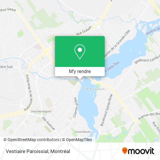 Vestiaire Paroissial plan