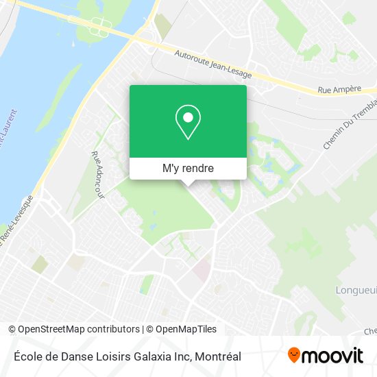 École de Danse Loisirs Galaxia Inc plan
