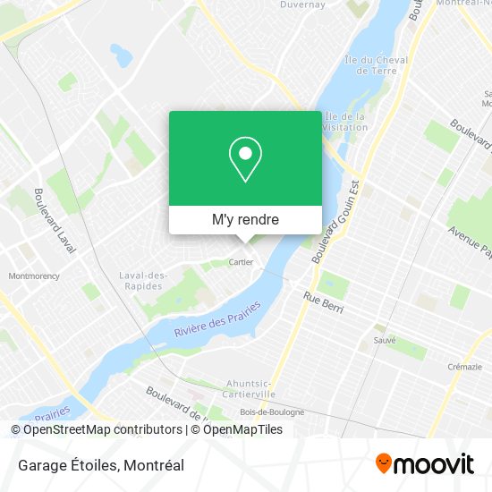 Garage Étoiles plan