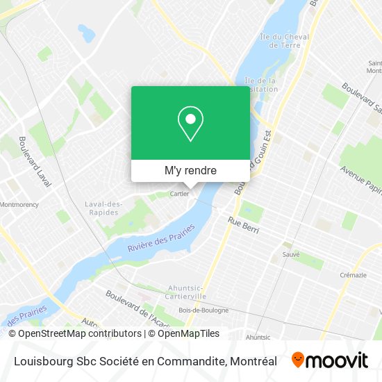 Louisbourg Sbc Société en Commandite plan