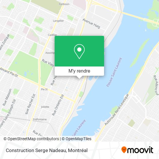 Construction Serge Nadeau plan