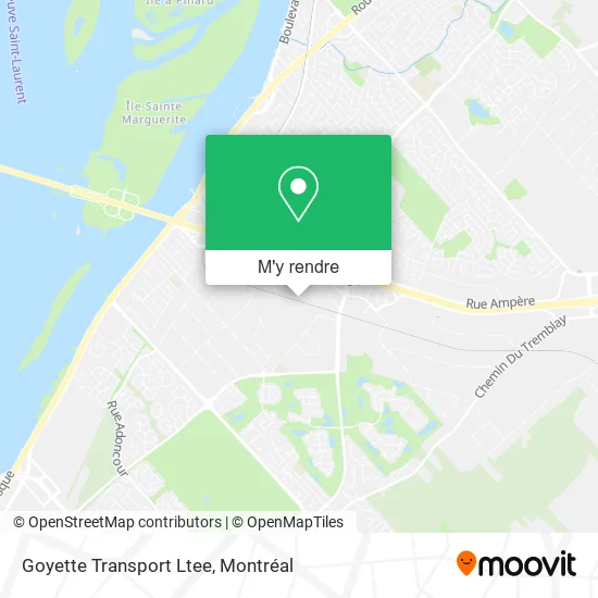 Goyette Transport Ltee plan