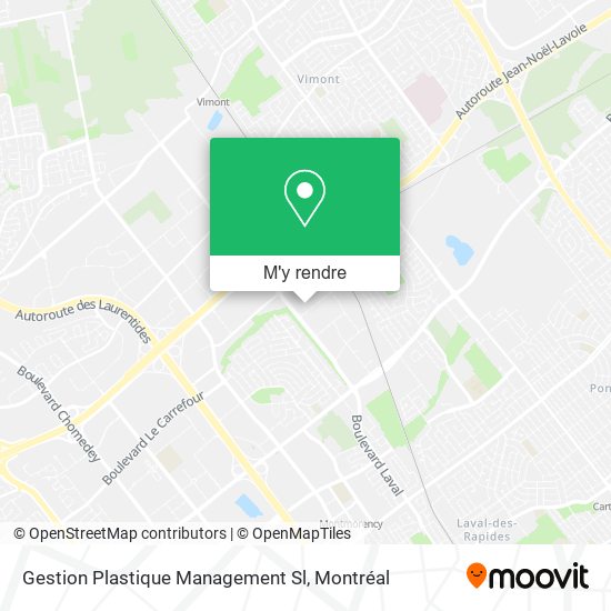 Gestion Plastique Management Sl plan