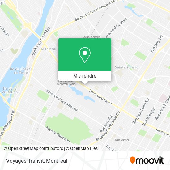 Voyages Transit plan
