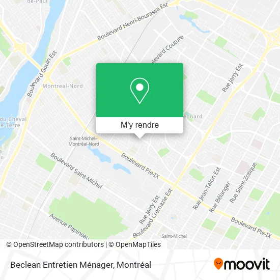 Beclean Entretien Ménager plan