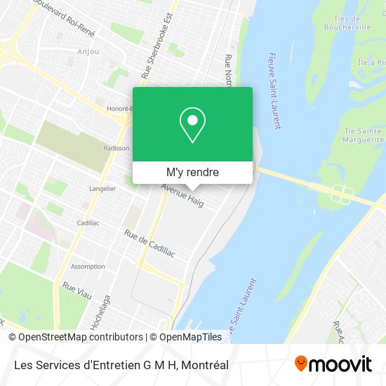 Les Services d'Entretien G M H plan