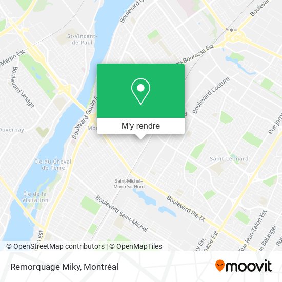 Remorquage Miky plan