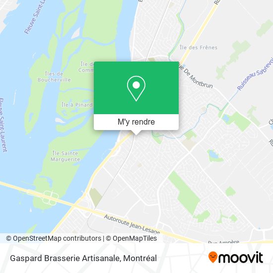 Gaspard Brasserie Artisanale plan