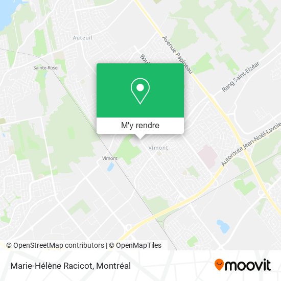 Marie-Hélène Racicot plan